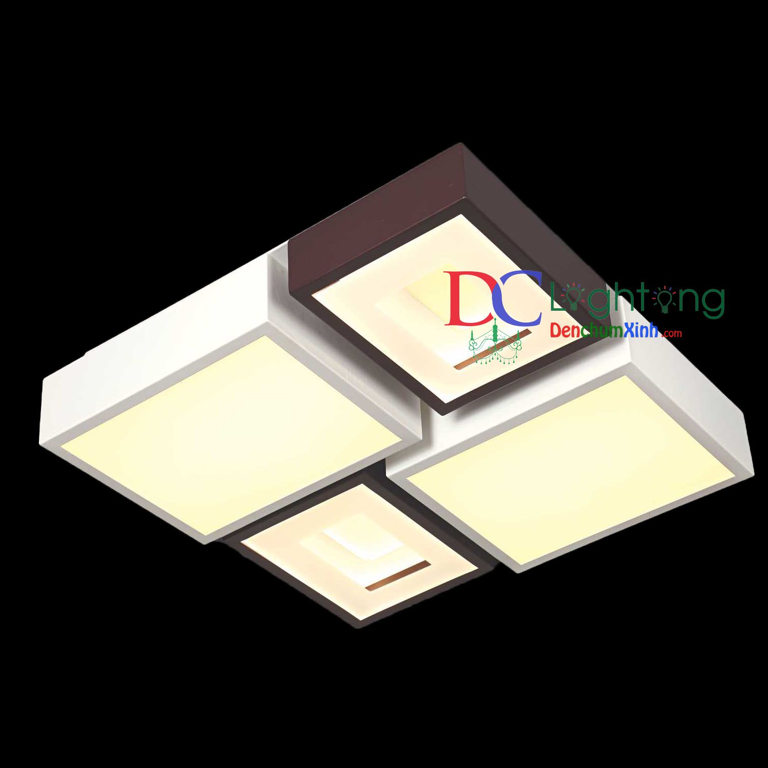 Đèn ốp trần LED cao cấp DCX052 ( Rộng 52cm )