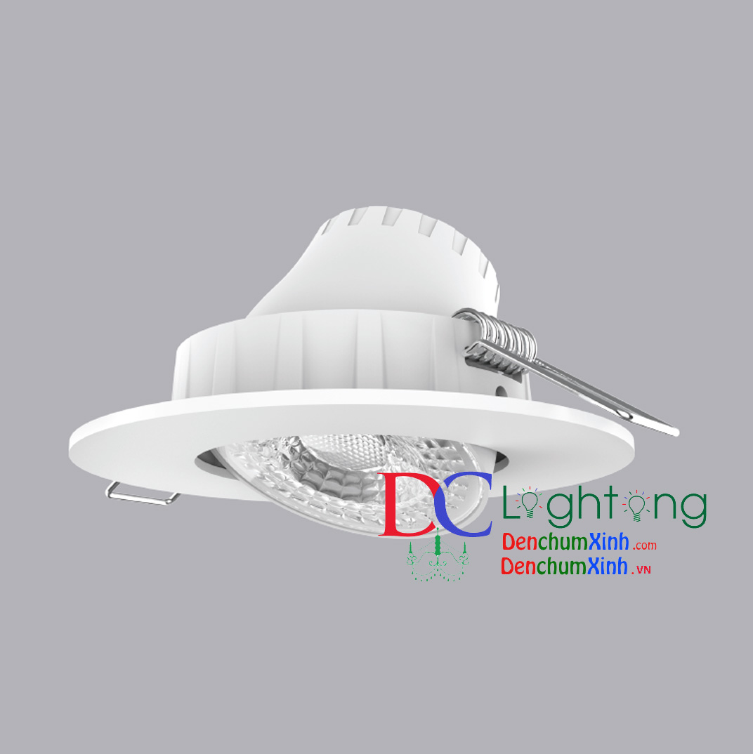 ĐÈN DOWNLIGHT ĐIỀU CHỈNH GÓC CHIẾU MẶT TRÒN MPE 3W LẮP SHOP QUẦN ÁO