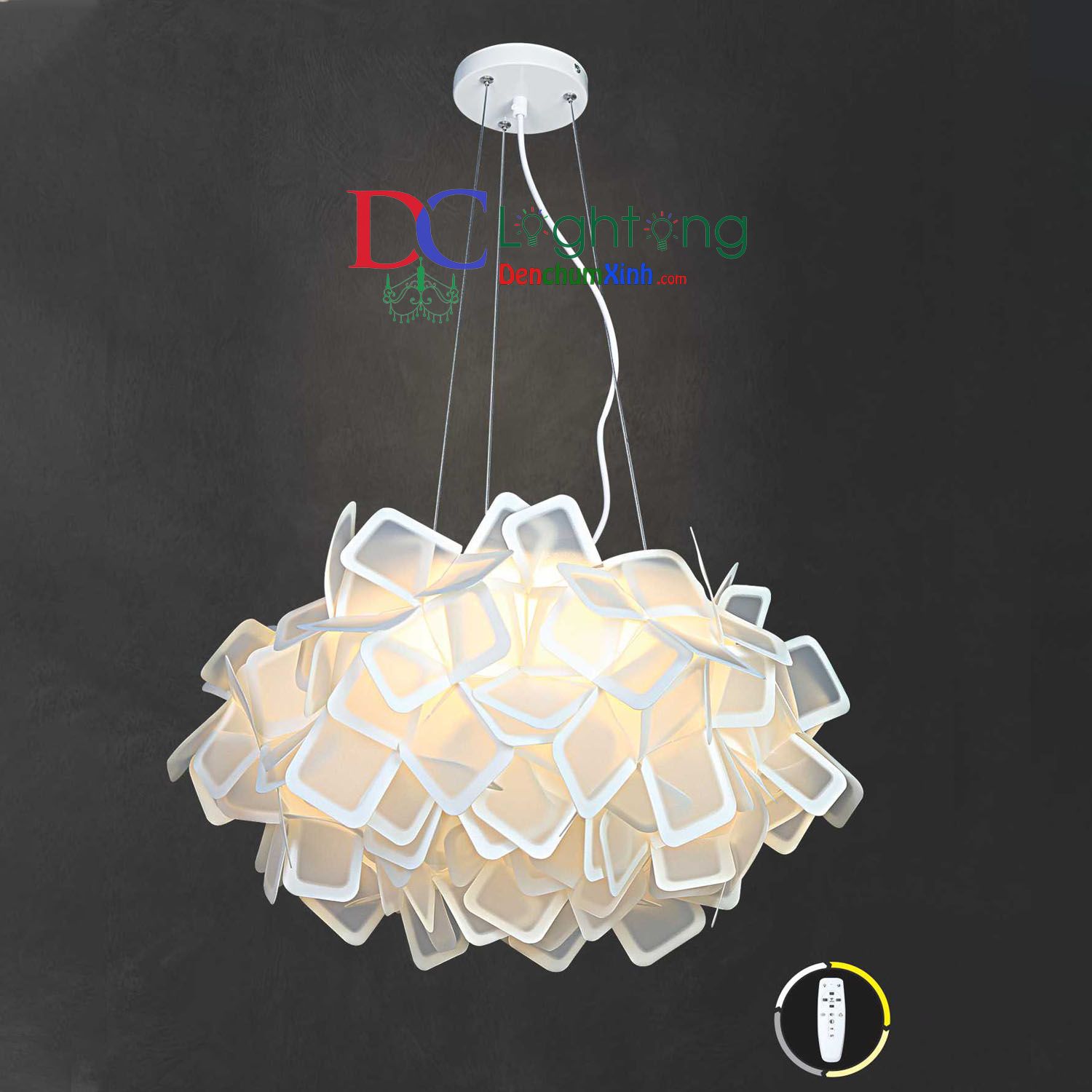 Đèn Thả LED Phòng Ăn DCX3118  ( Rộng 50cm )