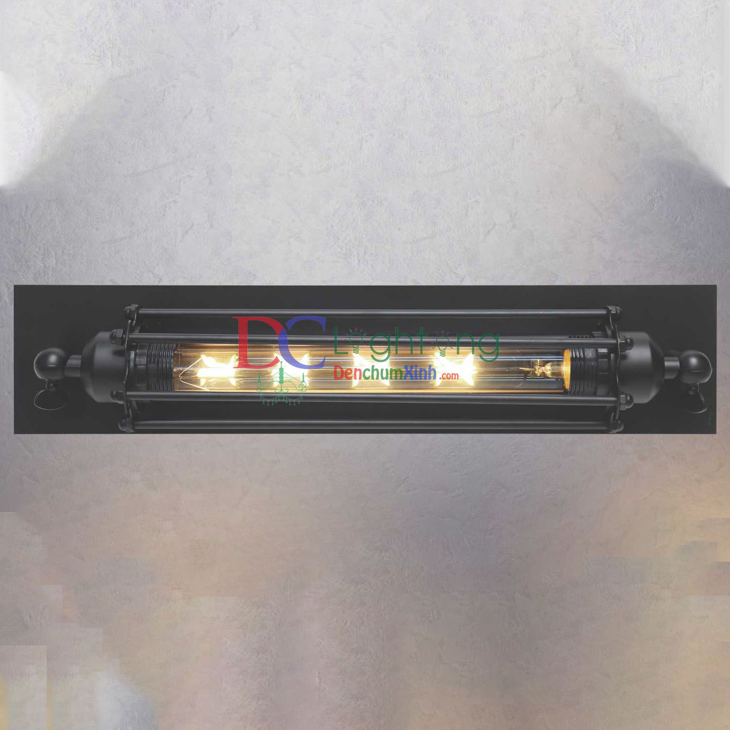 Đèn Vách Tường CaFe DCX5102  ( Rộng 47cm )