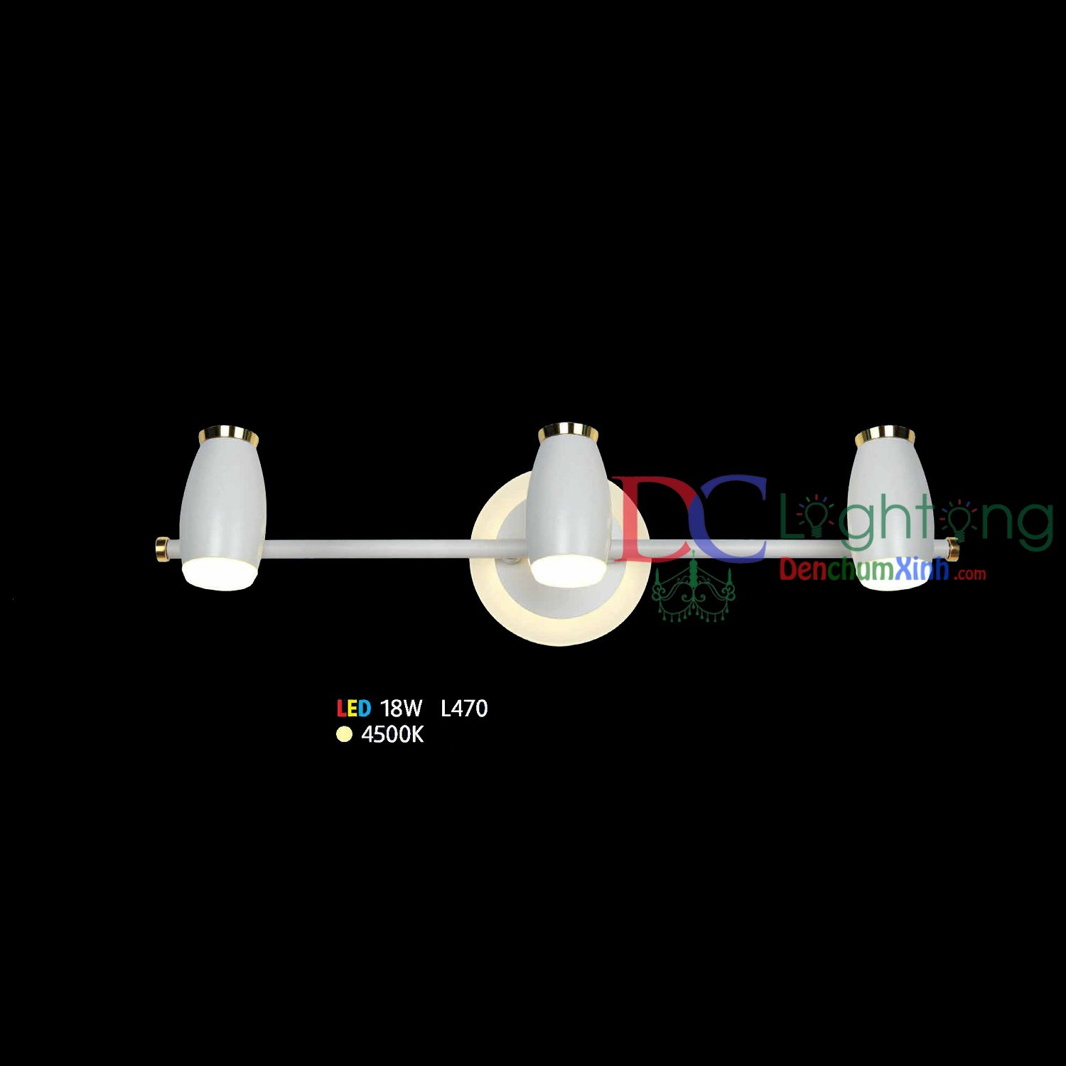 Đèn soi tranh - soi gương Led DCX9225/3 ( LED 18w )