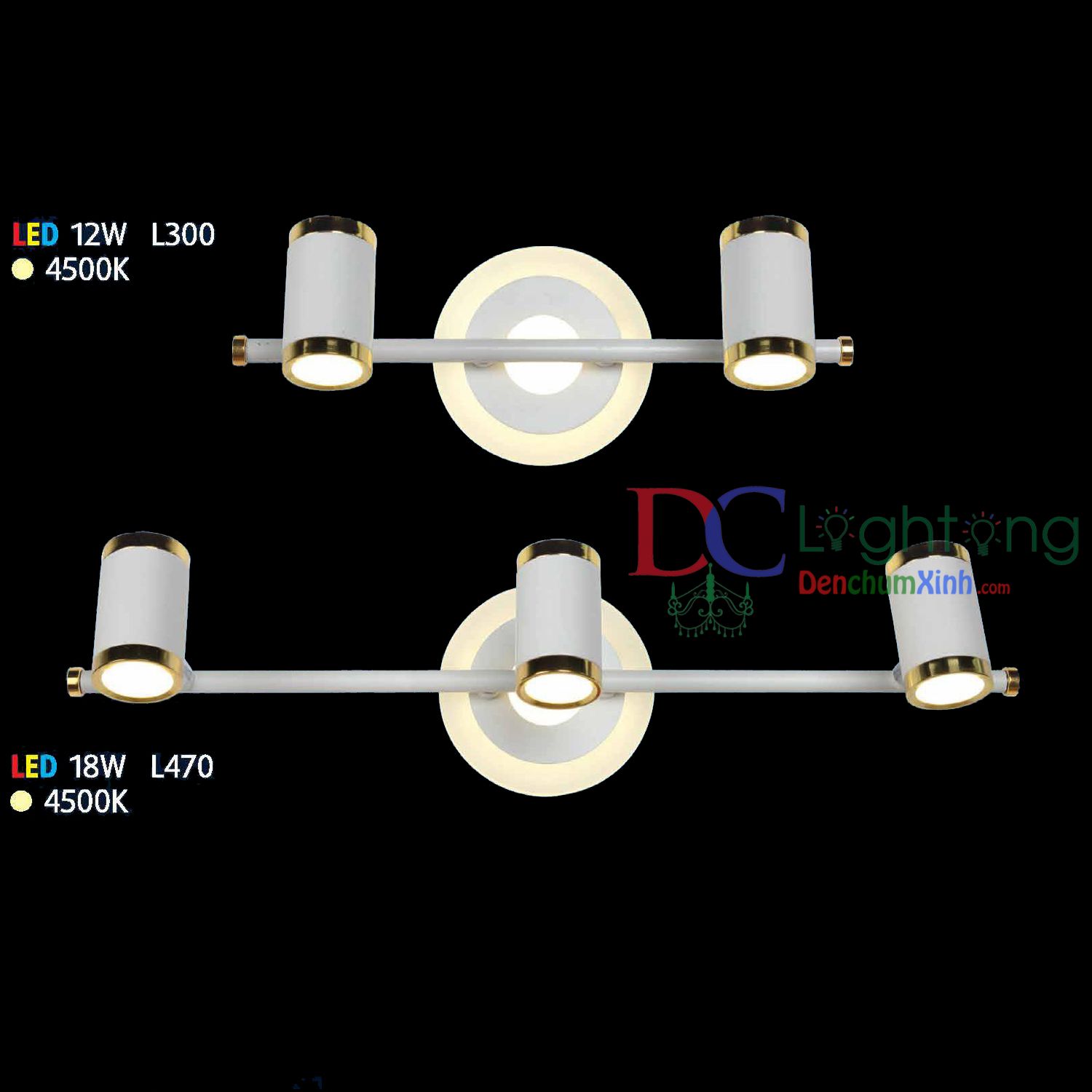 Đèn soi tranh - soi gương Led DCX9223/3 ( LED 18w )